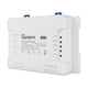 thumbnail image 1 of Interruptor Inteligente WiFi SONOFF 4CH R3 con Control de Voz, Compatible con Google Home, Alexa y App Móvil, Temporizador y 4 Canales Independientes, Modelo M0802010003, Ideal para Automatización, 1 of 7