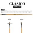 thumbnail image 3 of SPEEDBALL / GLOBAL ART 462826 ESCODA CLASICO LH WHITE BRISTLE BRIGHT 26, 3 of 5