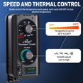 thumbnail image 4 of Ventilador de escape iLiving ILG8SF10V-ST montado en pared 65 W 820 m³/h, 4 of 7