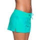 thumbnail image 2 of Pantalones cortos de tablero de las mujeres estilo simple cordón suave transpirable cintura baja mujeres nadar pantalones cortos para playa surf luz verde 3xl, 2 of 5