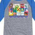 thumbnail image 3 of Disney - Pixar Block - Toddler & Youth Raglan Graphic T-Shirt, 3 of 4