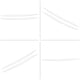 thumbnail image 3 of Un par de cubiertas embellecedoras para párpados y cejas para faros delanteros para Golf 7 GTI 2013-2018, color blanco Jadeshay A, 3 of 8