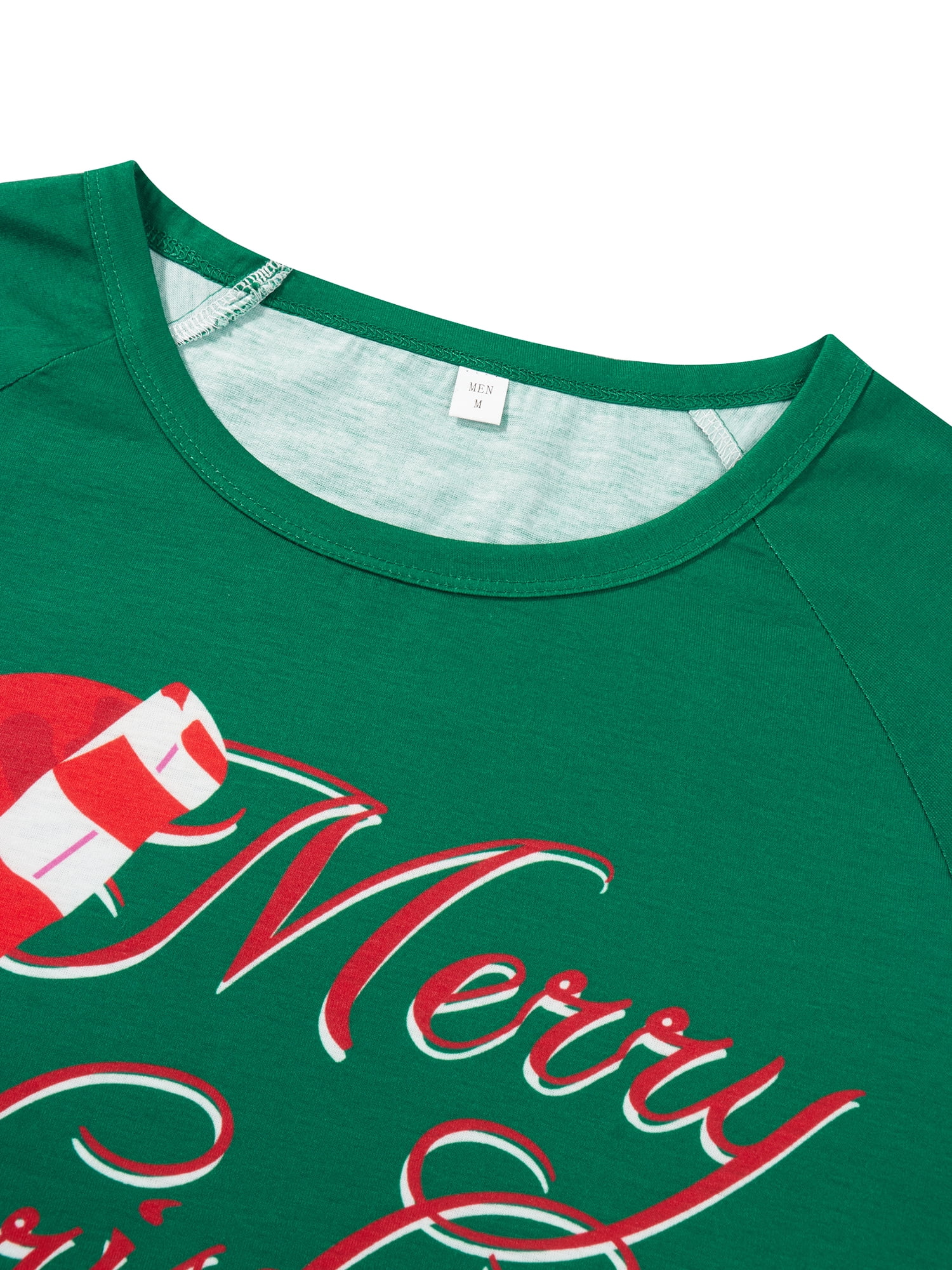 Family Matching Pajamas Christmas Pjs Holiday Nightwear Sleepwear Sets Long Sleeve Pjs Santa Claus Xmas Pjs Set