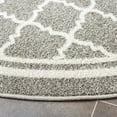 thumbnail image 3 of Safavieh Amherst Trina Geometric Area Rug, Dark Gray/Beige, 3' x 3' Round, 3 of 8