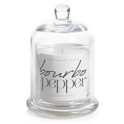 Bourbon Pepper Zodax Apothecary Guild 10 Ounce Scented Jar Candle with Dome