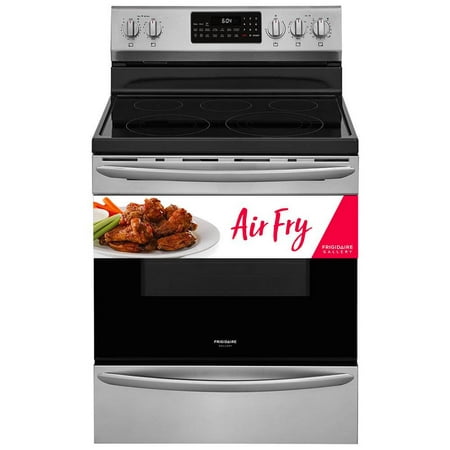Frigidaire Gallery GCRE3060AF 5.7 Cu.Ft. Stainless Electric Range with Air Fry