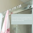 thumbnail image 2 of Wosthever Gancho de aluminio para baño, camisa, pantalones, bolso de hombro, colgador, sin pinchazos, sin clavos, detrás de las puertas, ropa, Almacenamiento y organización del hogar, 2 of 6