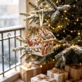 thumbnail image 4 of 3D Diamond Paintings 5.7IN Christmas 2026 House Ornament Kits | Wooden Pearl Art Set DIY Holiday Ornaments, Handmade Xmas Tree Decorations Home Crafts Gifts 2026 Christmas, 4 of 8