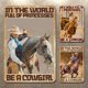 thumbnail image 3 of Kit de pintura Rectangular con placa de Metal Vintage de vaquero de hierro 20x30cm 3 uds Wdftyju, 3 of 9