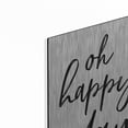 thumbnail image 2 of Luxe Metal Art 'Oh Happy Day' by Susan Ball, Metal Wall Art, 16"x24", 2 of 9