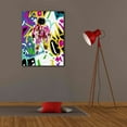 thumbnail image 4 of Epic Graffiti 'Colorful Astronaut Graffiti Art 6 ' by Irena Orlov Giclee Canvas Wall Art, 26"x34", 4 of 8
