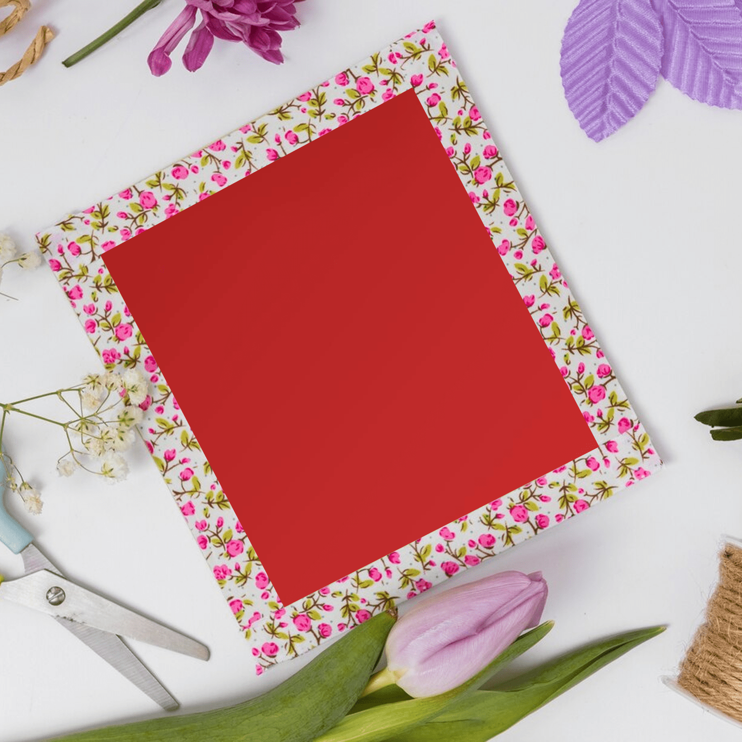 PA Paper Accents Mirror Cardstock 8.5" x 11" Red, 13pt colored cardstock paper for card making, scrapbooking, printing, quilling and crafts, 25 piece pack