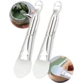 thumbnail image 1 of WWS-2 PCS Face Mask Brush Scoop-Ended, Silicone Mask Brush Set, Mask Applicator Tool Clay Mask Cream (assort color), 1 of 4