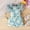 01p Green, variant on 18 Months Girl Clothes Sweat Suits Newborn Baby Girl Summer Clothes Ribbed Ruffle Short Sleeve Romper Daisy Suspender Overall Shorts 2Pc Outfits