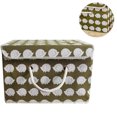 thumbnail image 3 of Storage Box Toy Box Foldable Storage Box with Lid Kids Toy Organizer Storage Basket Basket for Clothes Folding Box Cotton Fabric Storage Container (Whale), 3 of 7