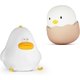 thumbnail image 1 of Bonitas luces de noche para niños, Abeechick y Chacochick Kawaii, lámpara de silicona suave para guardería, lámpara de mesa recargable con sensor táctil., 1 of 5