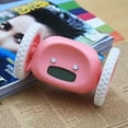 thumbnail image 4 of Reloj despertador con ruedas Rojo Verde retroiluminación extra ruidoso color rosa, 4 of 5