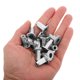 thumbnail image 5 of NUOLUX 100Ud Tornillos Para Base De Chapa Metálica Plateada Con Instalación Fácil, 5 of 6