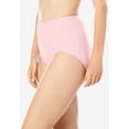 thumbnail image 4 of Comfort Choice Plus Size Full Coverage Stretch Cotton Brief 5-Pack, 4 of 5