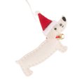 thumbnail image 2 of 1PC Dachshund Shape Hanging Decoration Christmas Tree Ornament Window Pendant, 2 of 8