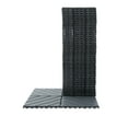 thumbnail image 3 of 44 Pcs Interlocking Deck Tiles, 12 Inch Patio Decor Waterproof Flooring for Outdoor Indoor, Resist Water, Weather, Easy to DIY and Maintain, Ideal for Patios, Balconies, Rooftops, Decks, Grey, 3 of 7
