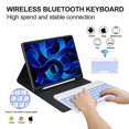 thumbnail image 2 of Funda con teclado KVAGO para iPad Air de 11 pulgadas con soporte para lápices, 2 of 7