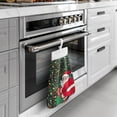 thumbnail image 4 of ZIATUBLE Xmas Santa Claus Hanging Kitchen Towel Reusable Tea Towels for Kitchen with Snap Button Dish Towel Hand Towels Set 3 Piece with Hanging Loop Hand Tie Towel Elastic Kitchen Hand Towels, 4 of 7