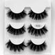 thumbnail image 1 of Pestañas postizas HUOGUO 3D, color negro suave y natural, racimo, 10 unidades, 1 of 2