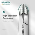 thumbnail image 2 of MR. Green Cuticle Nippers Dead Skin Remover Stainless Steel Cutters Beauty Tool, 2 of 7
