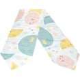 thumbnail image 2 of ColourLife Table Runner Cute Space Moon Washable Table Cloth Runner for Holiday Home Wedding Table Top Decoration 13x70 Inches, 2 of 5