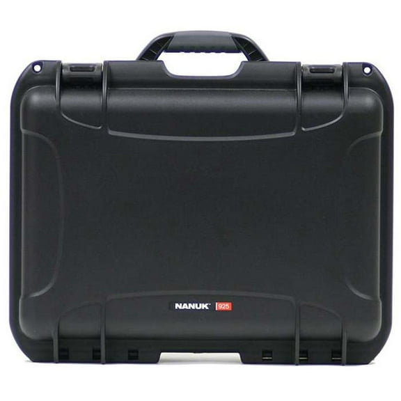 Nanuk Large Series 925 Lightweight NK-7 Resin Waterproof Case with Cubed Foam, Black