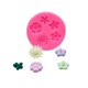 thumbnail image 5 of Lluvia Flor Pastel Fondant Moldes Paquete de 5 Mini Flor Moldes de silicona Rosas Flor Molde Margarita Flor Moldes etc. JAMW Sencillez, 5 of 5