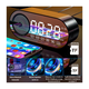 thumbnail image 5 of Reloj digital led despertador con altavoz bluetooth y radio Malubero  Negro, 5 of 5