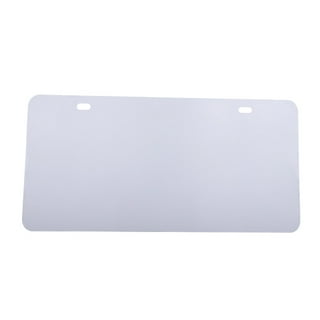 7 Inch x 4 Inch 10 Pack Sublimation License Plate Blanks,Heat