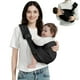 thumbnail image 1 of Portabebés MISSWISDOM ajustable de 3 a 14 kg, color negro, 1 of 7