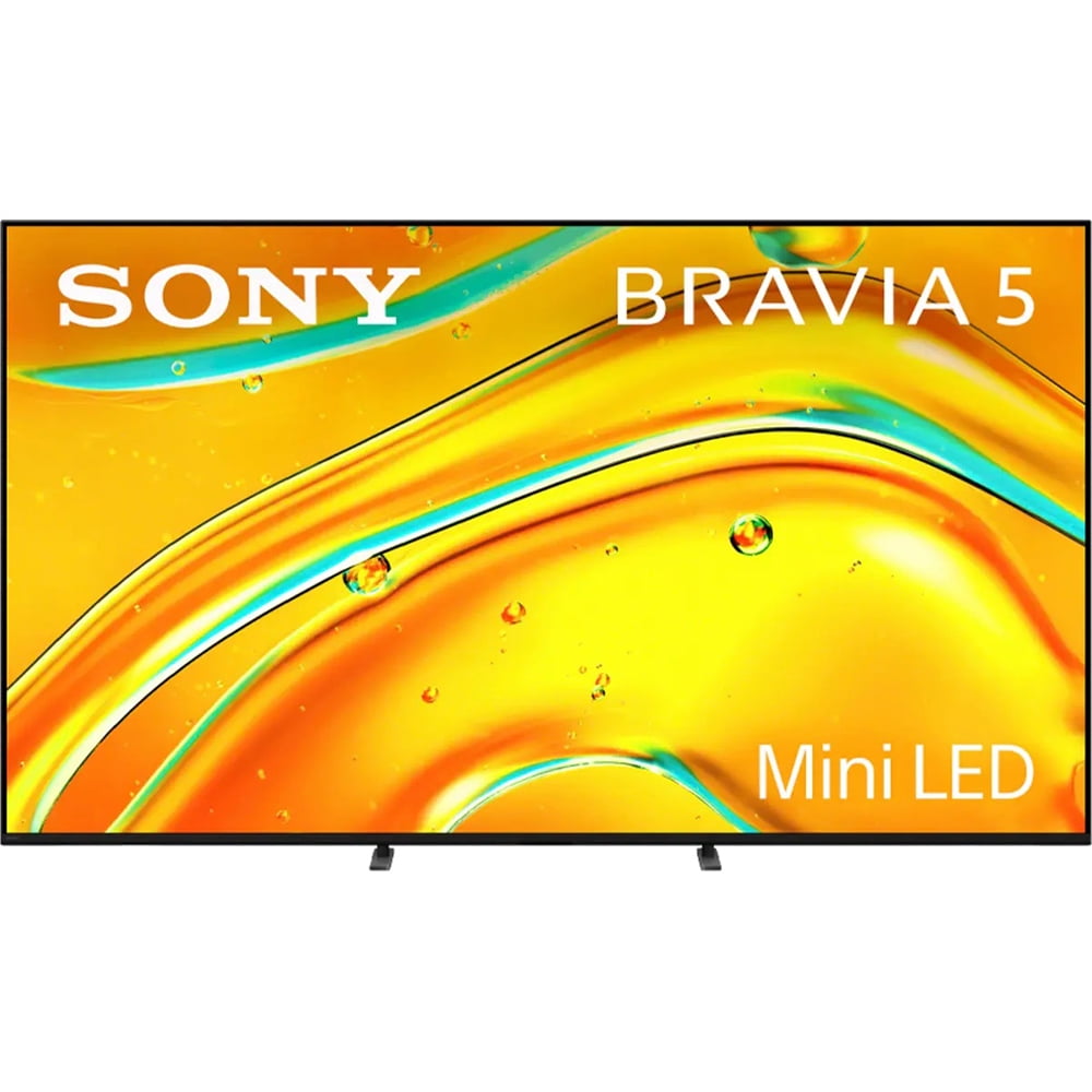 Sony K75XR50 BRAVIA 5 75" Mini LED 4K HDR TV (2025) Bundle with CPS Exclusive 26 Month Protection, Wall Mount, 2x HDMI Cables, Surge Adapter & Deco Gear Complete Home Theater Beginner's Guidebook