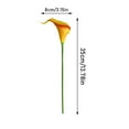 thumbnail image 3 of Simulation Calla Lily 10Pcs Pink, Artificial Calla Flowers Wedding Bouquet Flower Decor Flower 10Pcs Home Decoration Faux Calla Lilies Flower (Calla Lily*10 Pieces), 3 of 4