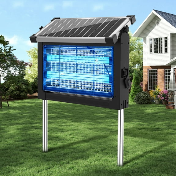 Aukfa 4-Piece Outdoor Patio Furniture Set with Tempered Glass Table & Thick Cushions, Gray