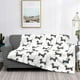 thumbnail image 2 of Fotbe Dachshund Dog Puppy Manta de Franela con Estampado, Manta Ultrasuave para Cama, Sofá, Auto, Hipoalergénica y Antibolitas-50"x40", 2 of 6