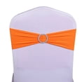 thumbnail image 2 of Fajas para silla SINSSOWL, elastano elástico, naranja (paquete de 50), 2 of 9