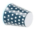 thumbnail image 1 of Water Cup, Milk Cup 260ml  For Home For Restaurant Dark Blue Dot, 1 of 8