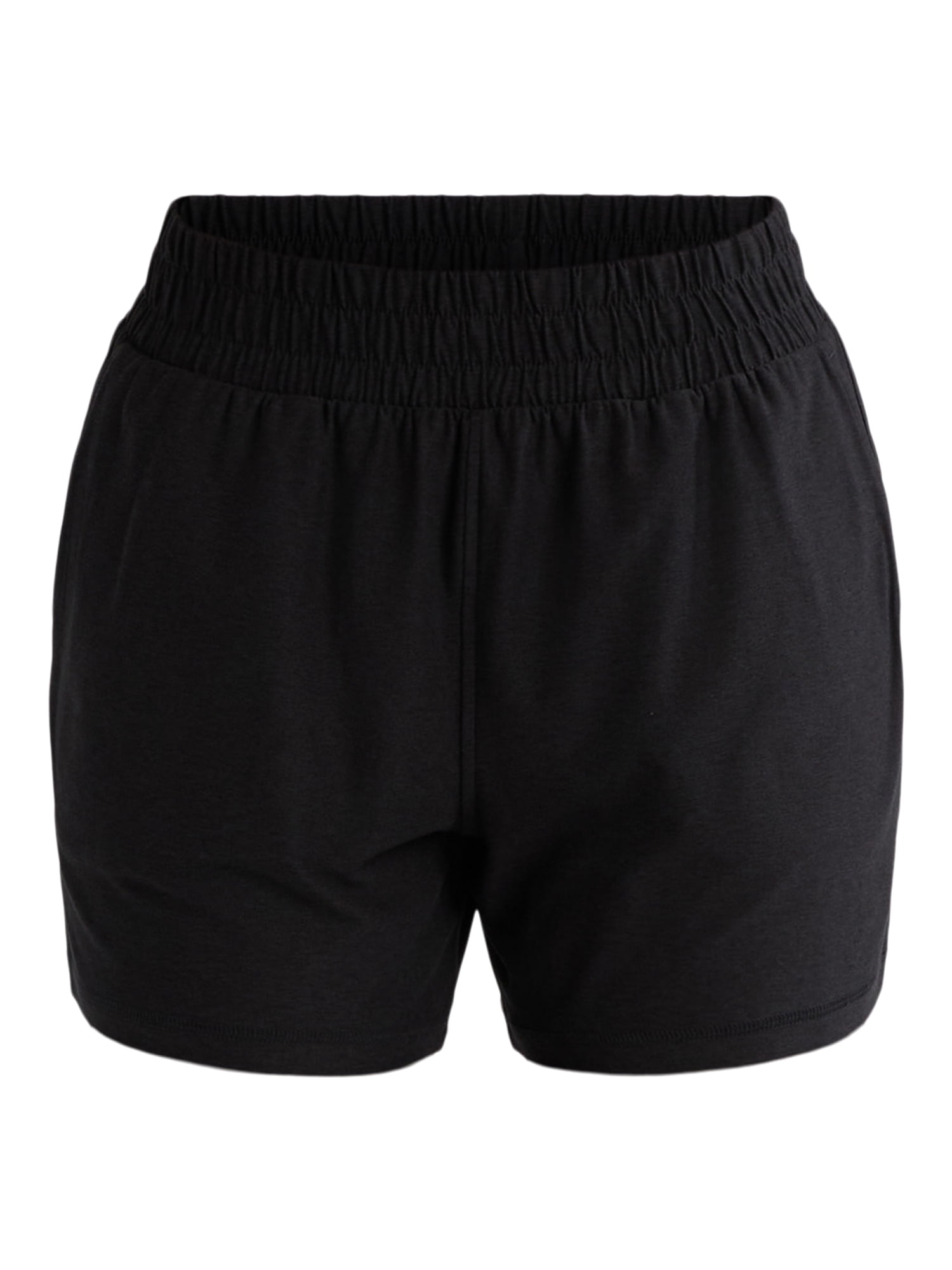 Athletic Works Women's and Women’s Plus ButterCore Soft Performance Gym Shorts, Available in 1, 2 and 5-Pack, Sizes XS-4X