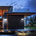 thumbnail image 3 of Control De Luz Inteligente Lámpara De Pared Solar Cuerpo Impermeable Inducción Eagle Eye Light Tres Engranajes Luz De Pared Exterior Con Luz De Llama Dinámica Para Jardín Patio Al Aire Libre Minnieouse HA018299-00, 3 of 7