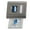 SCoptical fiber 2 ports, variant on AOOOWER Easy Installation 86 Type Fiber Opticals Outlet Wall Plate For LC Configurations