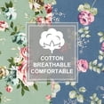 thumbnail image 7 of Topekada 2Pack Floral Aprons for Women Adjustable Kitchen Chef Apron With Rose Pattern for Cooking, Baking(Blue), 7 of 7