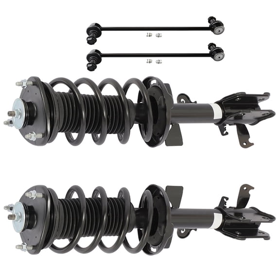 SCITOO Front Rear Struts w/Coil Springs For 2013-2017 For Honda Odyssey 3.5L Sway Bars,3PCS 11907 K750304