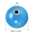 thumbnail image 2 of Reemplazo de partes de joystick, mango de bola redonda, juego de lucha arcade DIY, azul, 2 of 3