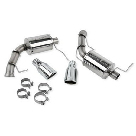 System Axle - ROUSH Performance PARTS Axle Back Ford Mustang 2011-14 Exhaust System P/N 421127