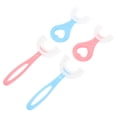 thumbnail image 2 of ColoMX 4 Uds. Cepillos de dientes en forma de U para niños, cepillos de dientes de mano, cepillos de limpieza bucal para niños, 2 of 7