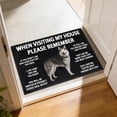 thumbnail image 2 of zhangmingg Indoor and Outdoor Welcome Mat Non- Entrance Rug for Easy Clean Home Floor, 2 of 5